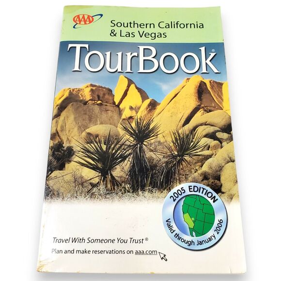 2005 AAA Southern California & Vegas TourBook - Vintage Travel Guide! - Picture 1 of 16